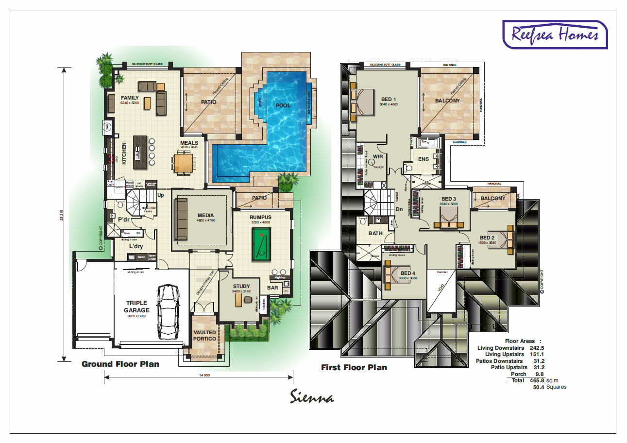 Sienna Reefsea HomesReefsea Homes