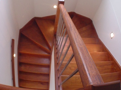 Bolsena-Hope Island home — stairs