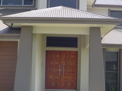 Capri Double home — entry/portico
