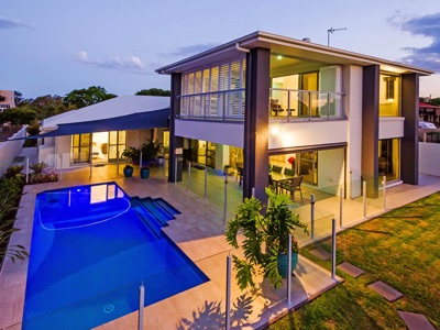 Capri Retreat home — rear/exterior