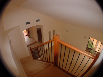 Carlton-Hope Island home — stairs