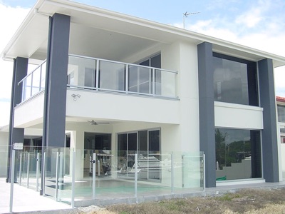 Lindsay-Paradise Point home — rear/exterior