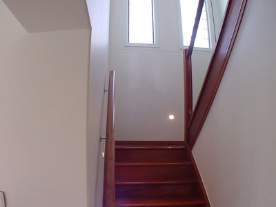 Temple Island - Oxenford home — stairs