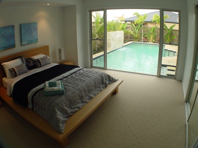 Temple Island home — bedroom