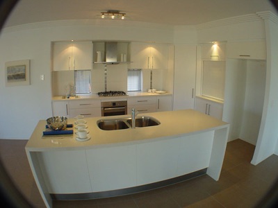 Temple Island home — kitchen