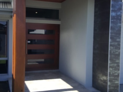 The Point home — entry/portico