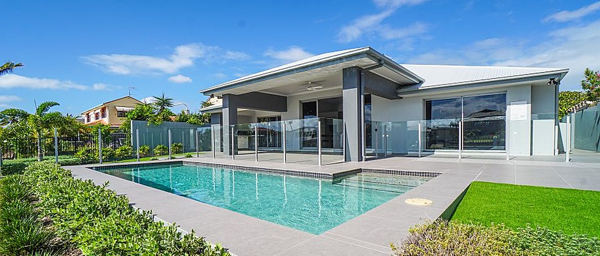 The Point — custom waterfront home at Paradise Point built by Reefsea Homes
